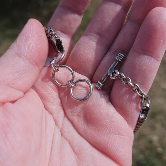 Silpada 925 Sterling Silver Multi Strand Popcorn Ball Necklace 16 Inches - Picture 6 of 8